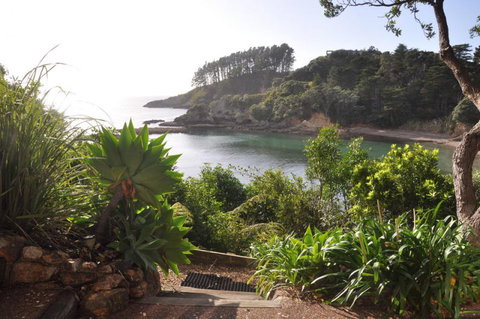 Beachfront Enclosure Bay - Accommodation New Zealand 6