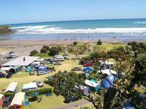 Opunake Beach Kiwi Holiday Park - Accommodation New Zealand 0