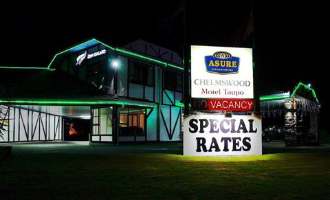 Asure Chelmswood Motel Taupo - Accommodation New Zealand 0