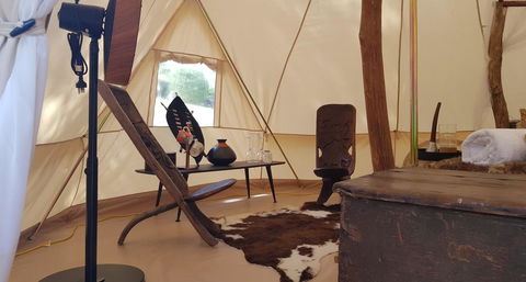 The Incredible Serengeti Safari Tent With Lake Views - Accommodation New Zealand 3