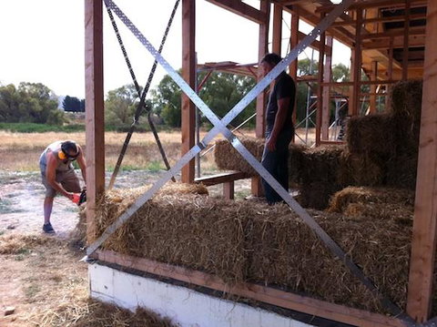The Strawbale Home, Oturehua - Accommodation New Zealand 1