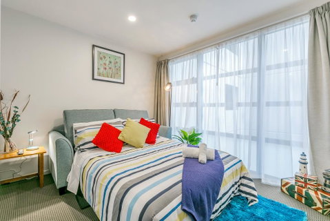 1 Bedroom Apt With 2 Bathrooms In CBD - Accommodation New Zealand 0