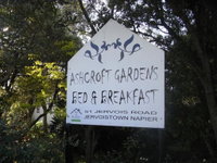 Ashcroft Gardens Bed  Breakfast