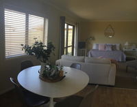 Beach and rural holiday flat