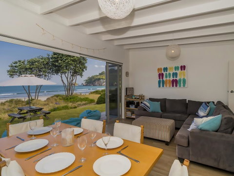 Beachfront Beauty - Whangamata - Accommodation New Zealand 1