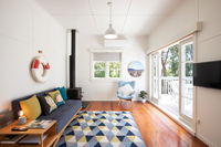 Classic Bach with Sea Views by Cable Bay