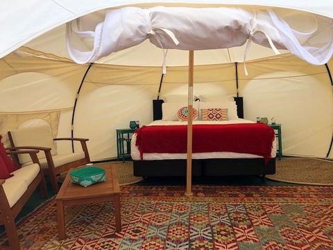 Glamping At A Retreat - Accommodation New Zealand 2