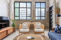 luxurious bohemian inner city escape in Britomart
