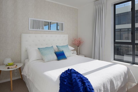 Ocean View Beach Escape - Top Floor Apartment, Mt Maunganui Base - Accommodation New Zealand 2