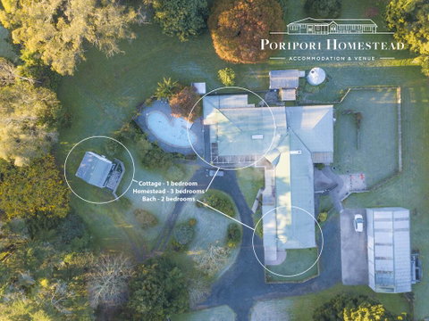 Poripori Homestead - Accommodation New Zealand 0
