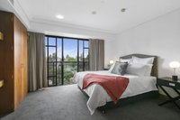 Contemporary style comfort with beautful park view